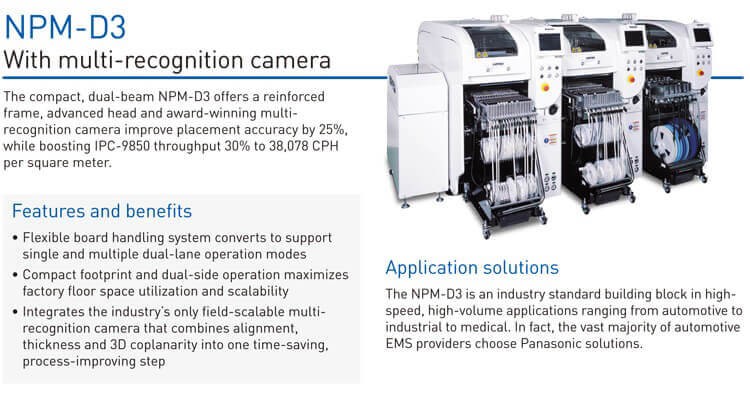 Panasonic SMT Chip Mounter NPM-D3