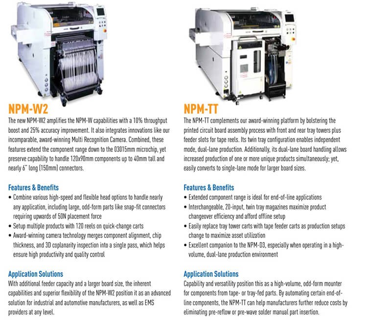 Panasonic SMT Chip Mounter NPM-TT2